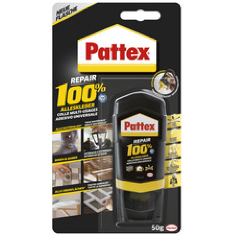 Pattex Colle universelle 100 % Repair, tube 50 g, blister