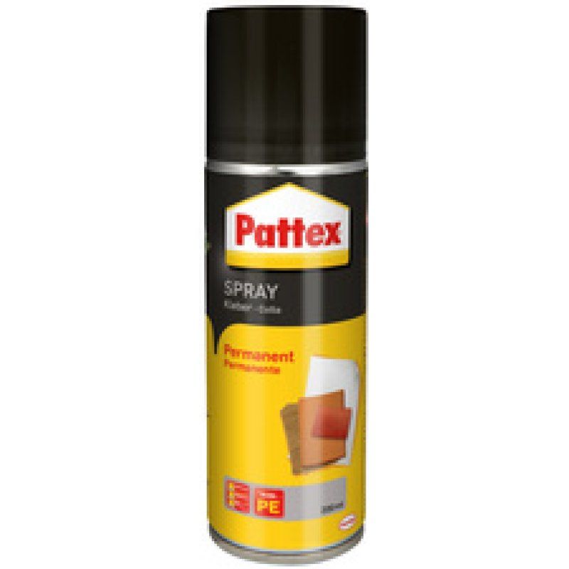 Pattex Colle en spray, permanent, bombe 200 ml
