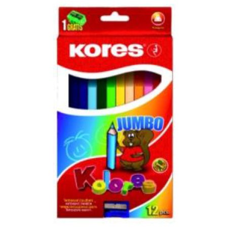Kores Jumbo Multicolore 12 pièce(s)