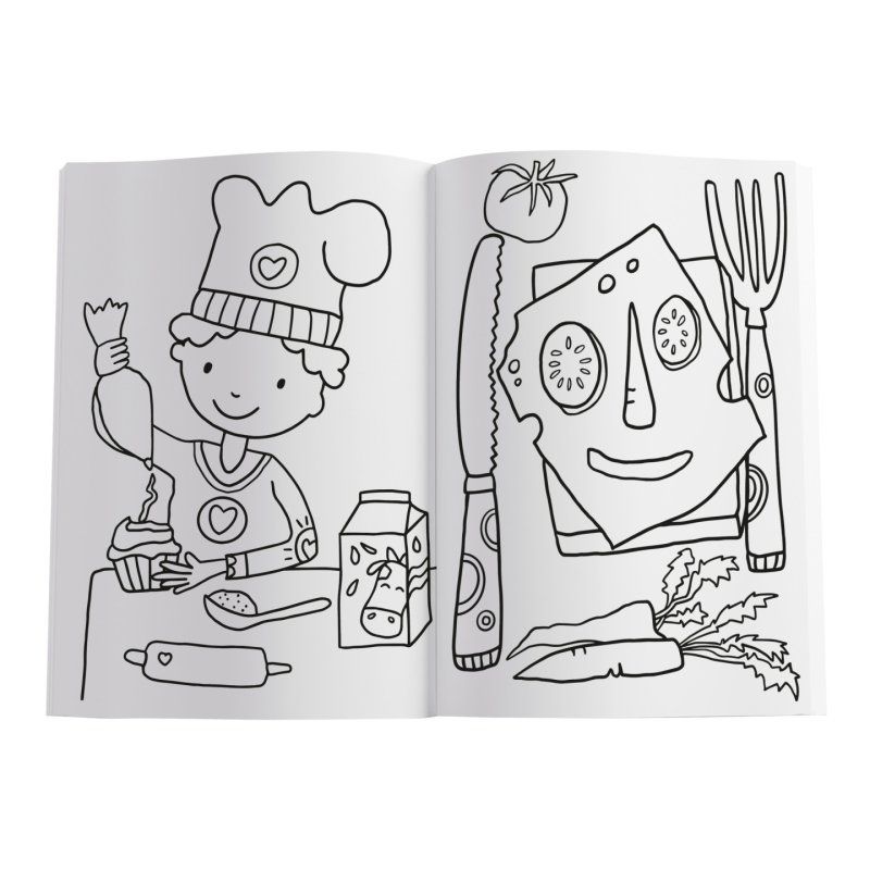 herlitz Super cahier de coloriage, A4