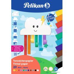Pelikan 101585 papier cartonné et papier de bricolage 120 g/m² 20 feuilles