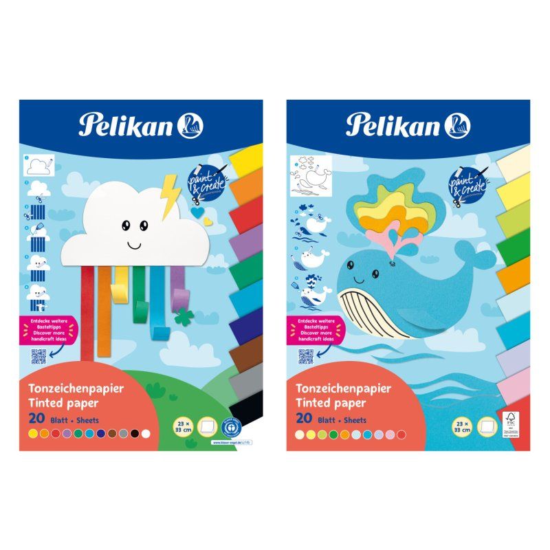 Pelikan 101585 card stock/construction paper 120 g/m² 20 sheets