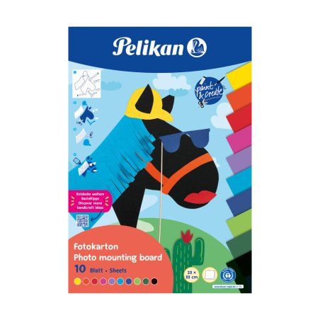 Pelikan 101639 papier créatif papier d'art 10 feuilles