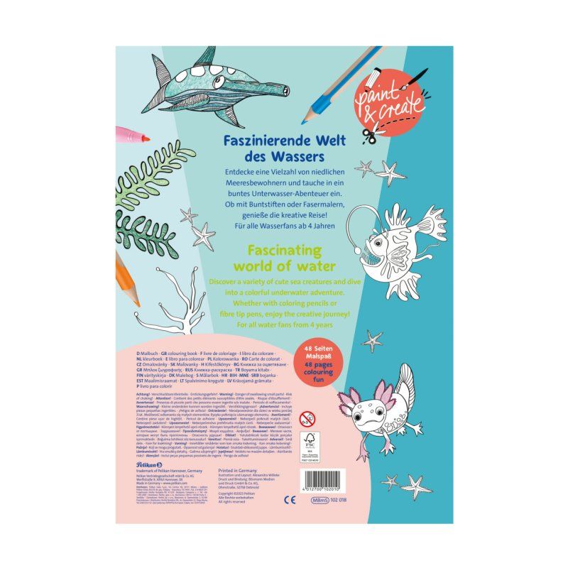 Pelikan 102018 colouring pages/book Coloring book/album
