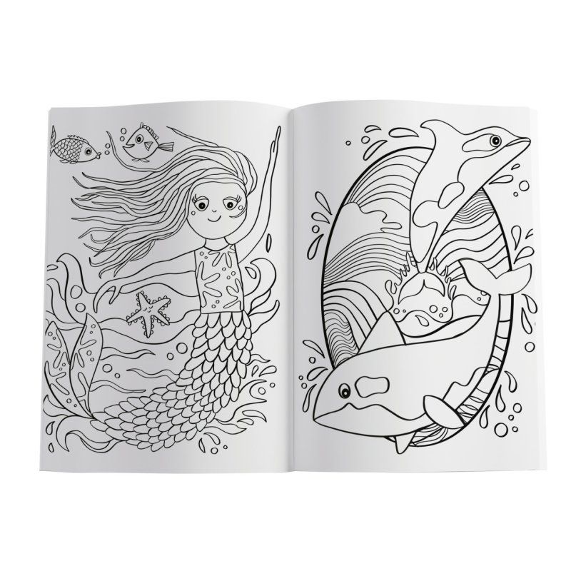 Pelikan Cahier de coloriage "mon monde sous-marin", A4