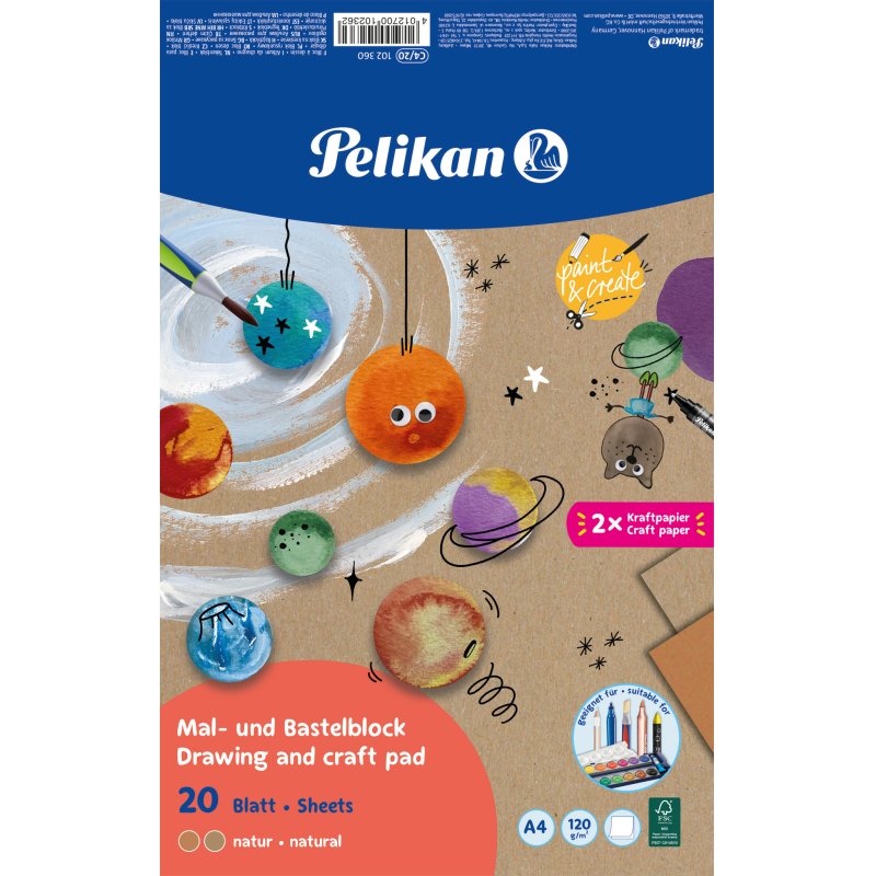 Pelikan 102360 livre et page à colorier Livre/album de coloriage