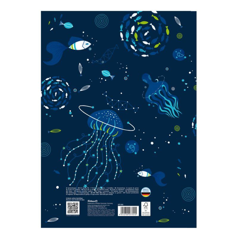 Pelikan Chemise à rabat "monde aquatique", A3