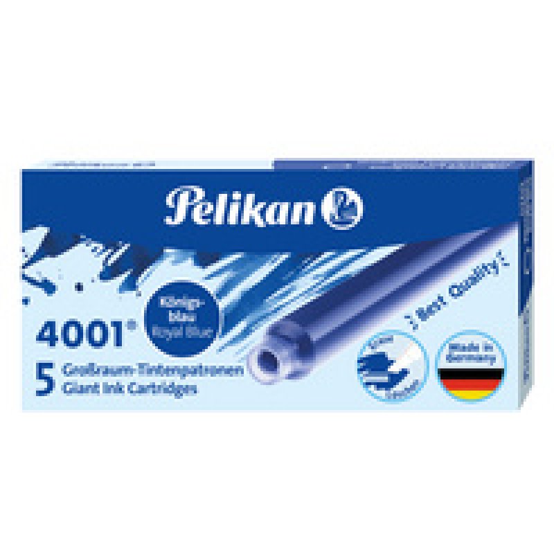 Pelikan Cartouches d'encre grand volume4001 GTP/5,vert foncé
