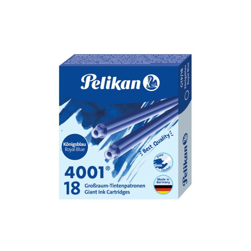 Pelikan 4001 Bleu 18 pièce(s)