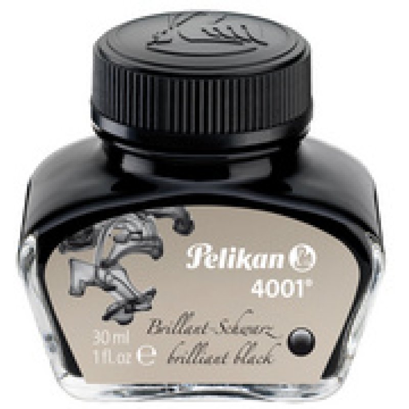 Pelikan Encre 4001 dans un flacon, bleu-noir, contenu: 30 ml