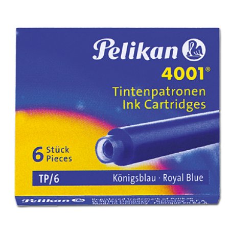Pelikan TP/6 Bleu 6 pièce(s)