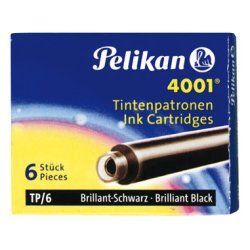 Pelikan TP/6 Noir 6 pièce(s)