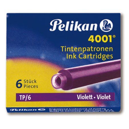 Pelikan Cartouches d'encre 4001 TP/6, violet