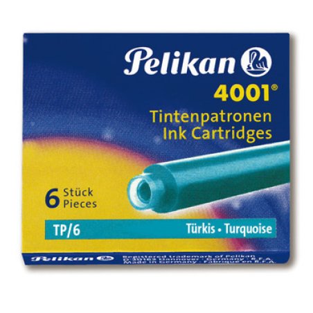 Pelikan TP/6 Turquoise 6 pièce(s)