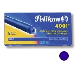 Pelikan Cartouche grande capacité 4001 GTP/5, bleu royal