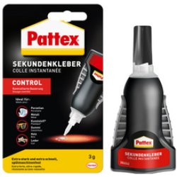 Pattex Colle instantanée CONTROL, flacon 3 g