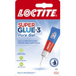LOCTITE Colle universelle SUPER GLUE-3 Pure Gel