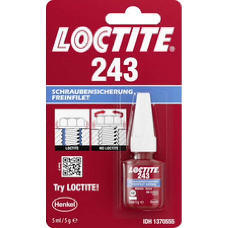 LOCTITE Colle spéciale FREIN FILET, flacon de 5 ml