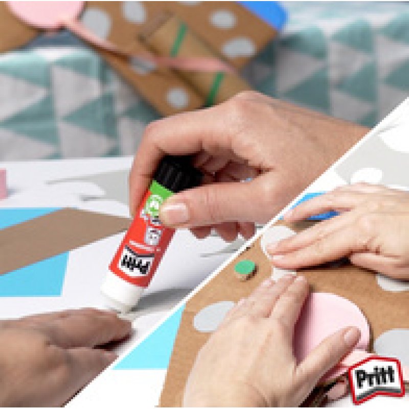 Pritt Bâton de colle 4 x 22 g, pack économique, sans solvant