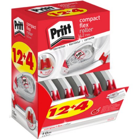 Pritt roller correcteur Compact Flex, multi pack 16