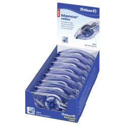 Pelikan blanco Maxi film/bande correcteur 8,5 m Bleu, Transparent 8 pièce(s)