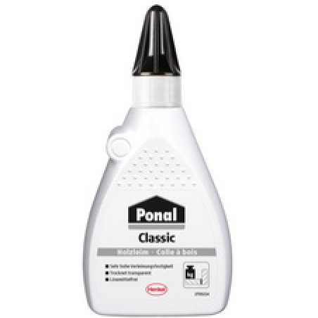 Ponal Colle à bois Classic, sans solvant, flacon de 760 g,