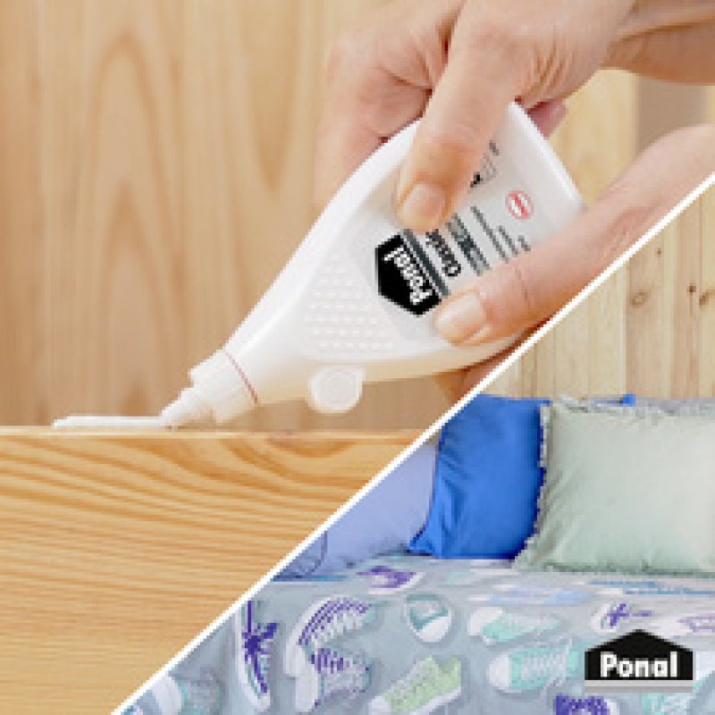 Ponal Colle à bois Classic, sans solvant, flacon de 760 g,