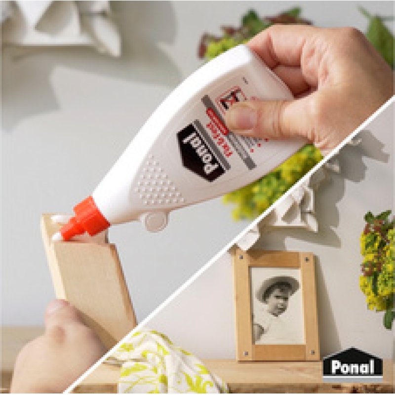 Ponal Colle à bois Fix & Fest, sans solvants, 100g