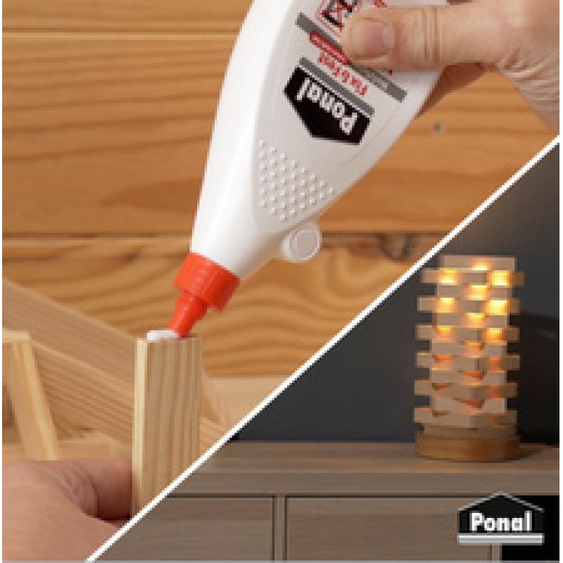 Ponal Colle à bois Fix & Fest, sans solvants, 100g