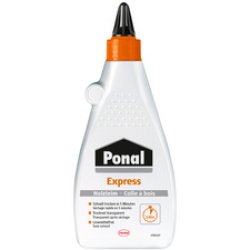 Ponal Colle à bois Express, sans solvant, tube de 60 g