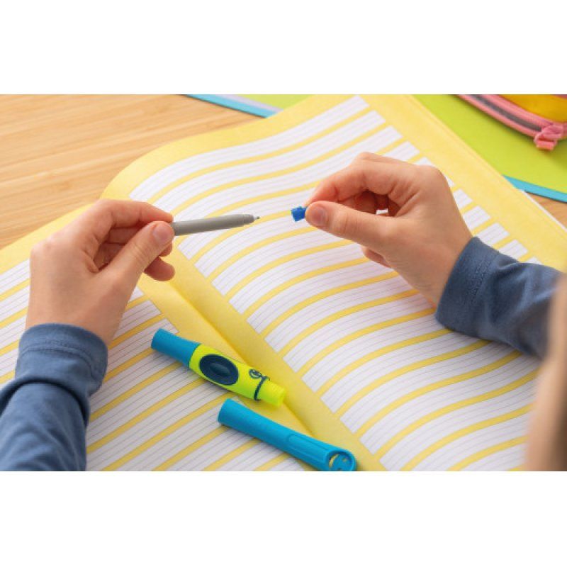 Pelikan 605366 stylo-feutre Couleurs assorties, Noir, Bleu, Rose 12 pièce(s)