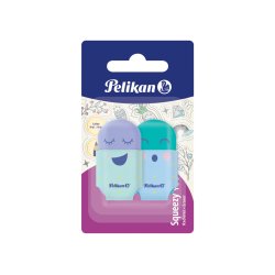 Pelikan 606219 eraser Plastic Multicolour 2 pc(s)