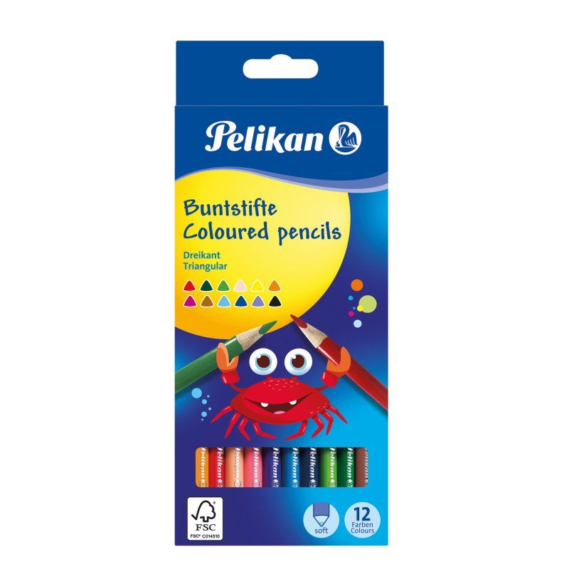 Pelikan 700115 colour pencil Multicolour 12 pc(s)