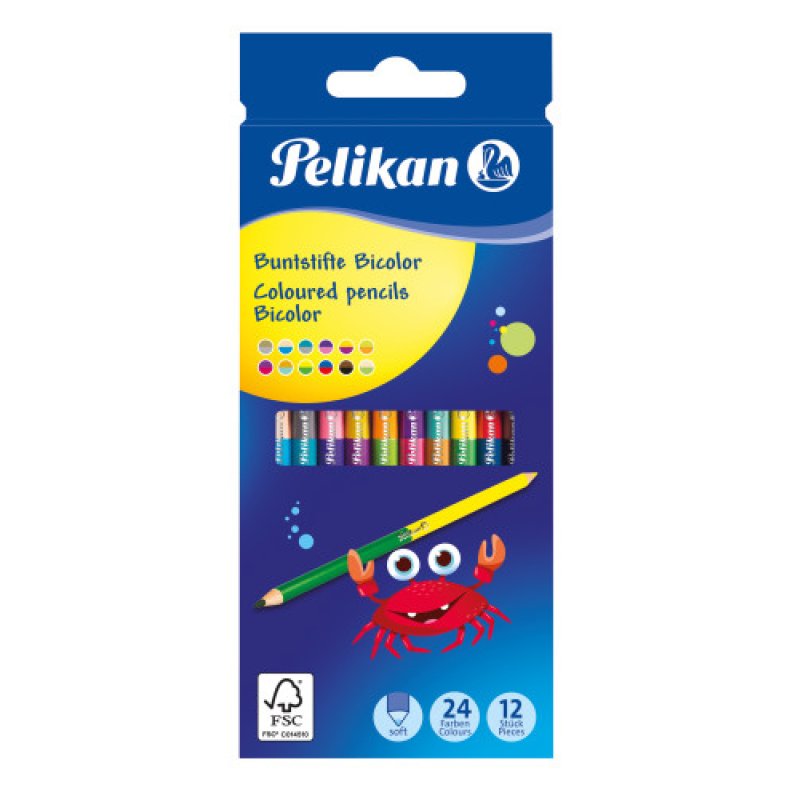 Pelikan 700146 crayon de couleur 12 pièce(s)