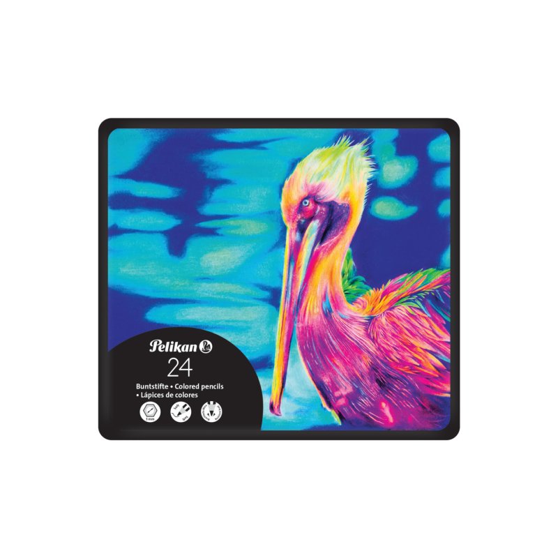 Pelikan 701402 crayon de couleur Multicolore 24 pièce(s)