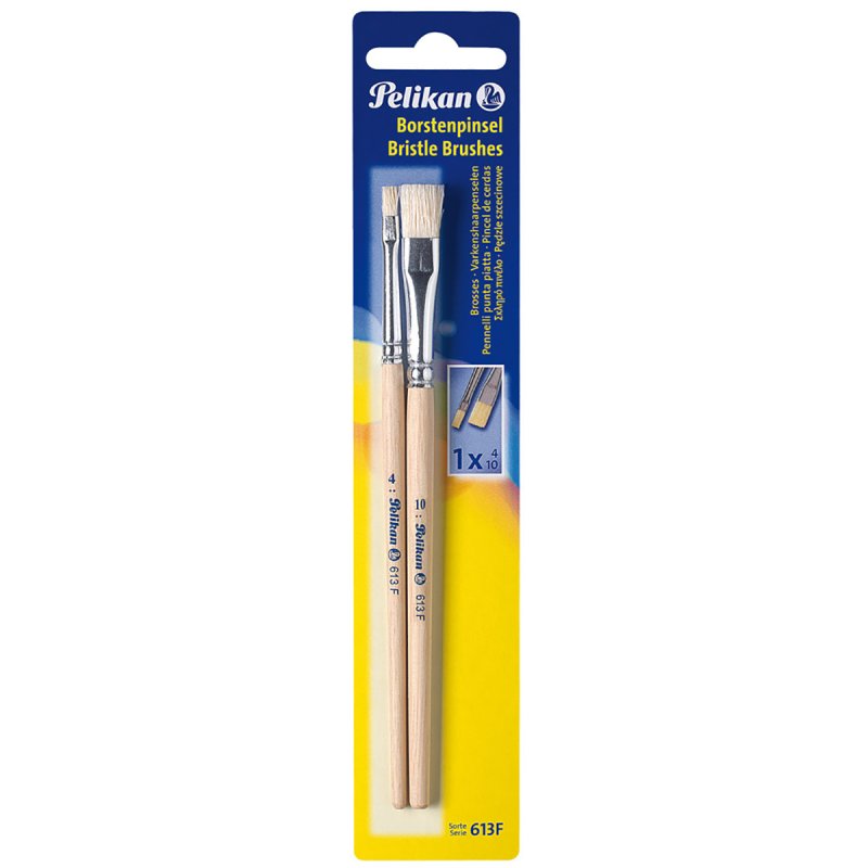 Pelikan 720375 general purpose paint brush Flat brush 2 pc(s)