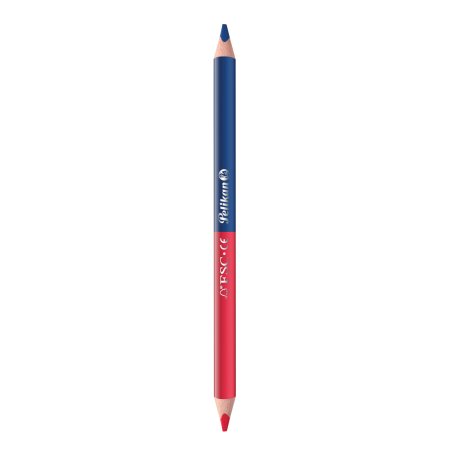 Pelikan 810838 crayon de couleur Bleu, Rouge 1 pièce(s)