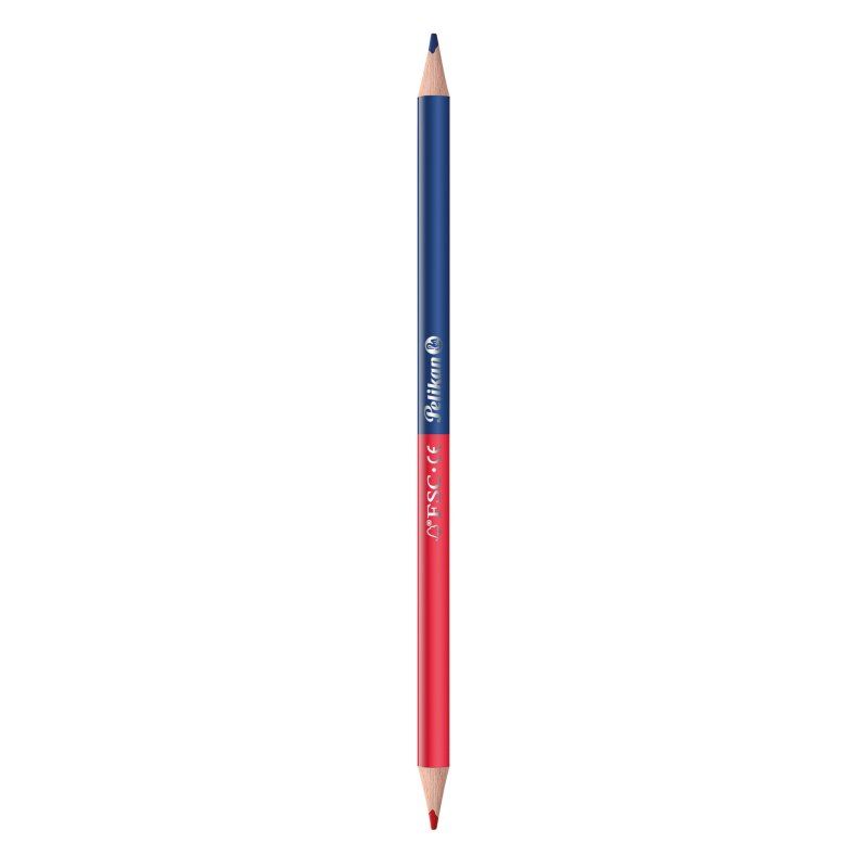 Pelikan 810845 crayon de couleur Bleu, Rouge 1 pièce(s)