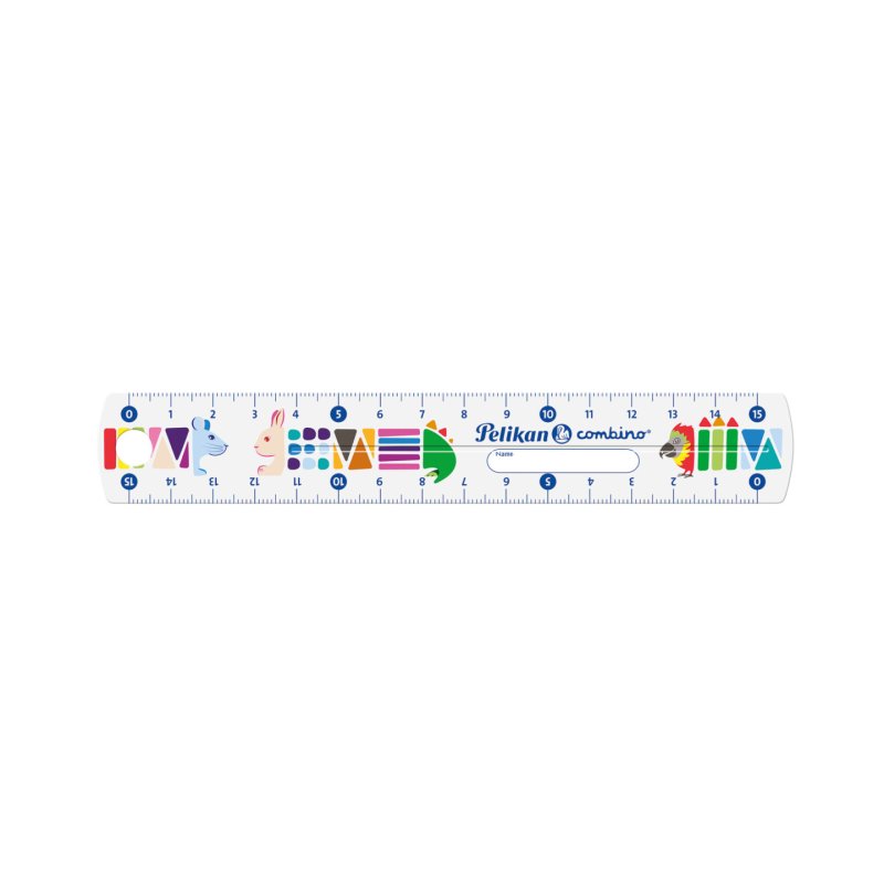 Pelikan 811224 ruler 150 mm Plastic Multicolour 1 pc(s)