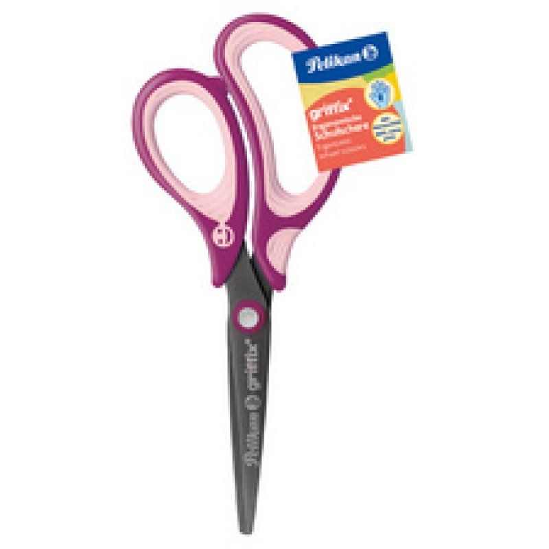 Pelikan Ciseaux scolaires griffix, pointu, Neon Black