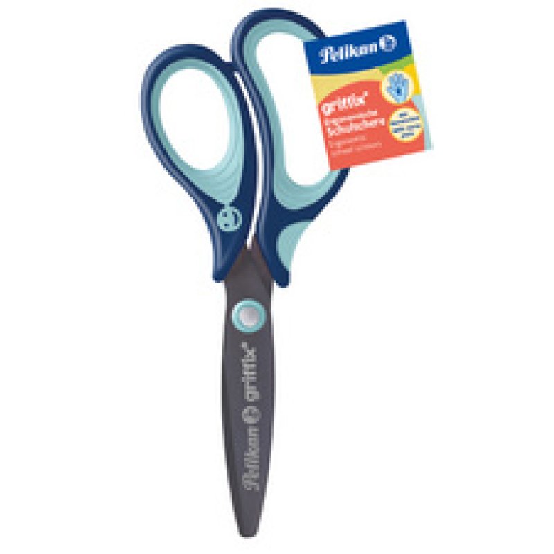 Pelikan Ciseaux scolaires griffix, rond, Lovely Pink