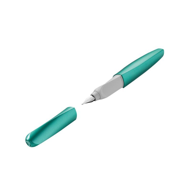 Pelikan Twist P457 stylo-plume Système de remplissage cartouche Turquoise 1 pièce(s)