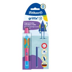 Pelikan Stylo plume griffix Lovely Pink, pour droitiers