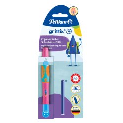 Pelikan Stylo plume griffix Lovely Pink, pour gauchers