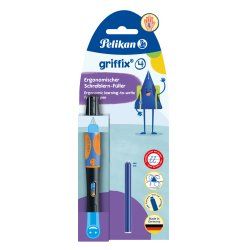 Pelikan griffix stylo-plume Système de remplissage cartouche Noir 1 pièce(s)