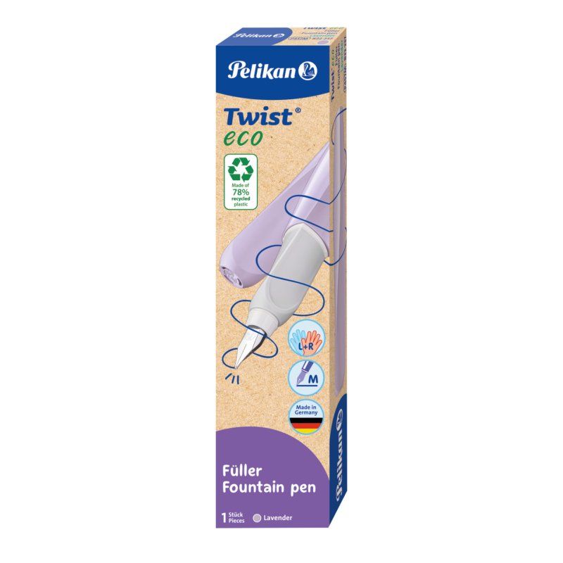 Pelikan Stylo plume Twist eco, lavande