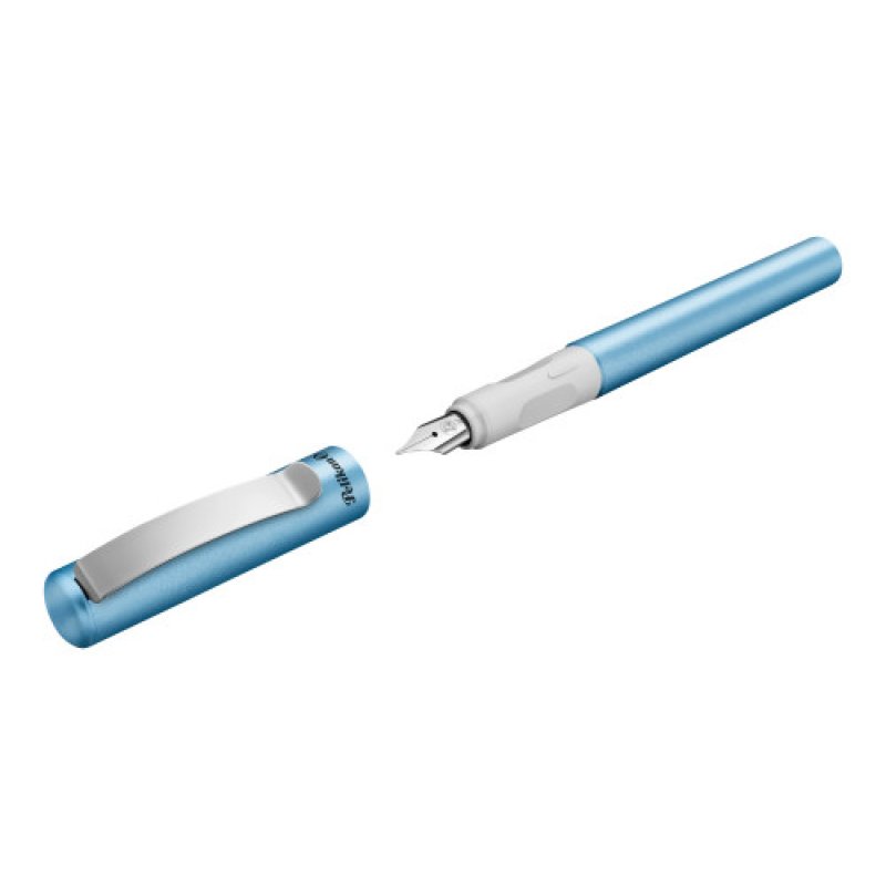 Pelikan Pina Colada fountain pen Cartridge filling system Blue, Metallic 1 pc(s)