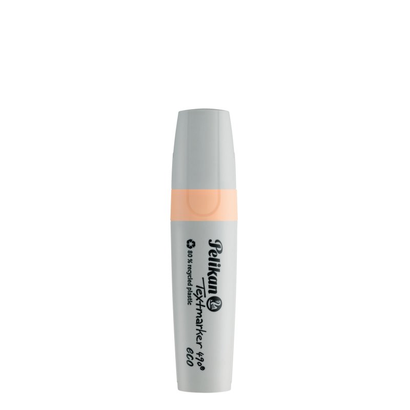 Pelikan Textmarker 490 eco marqueur 10 pièce(s) Pointe biseautée Orange