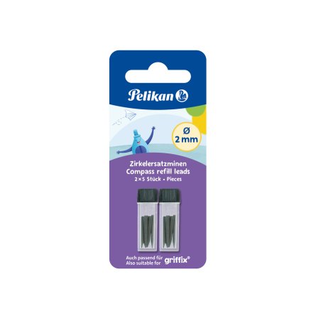 Pelikan Mine de rechange pour compas, sur carte blister