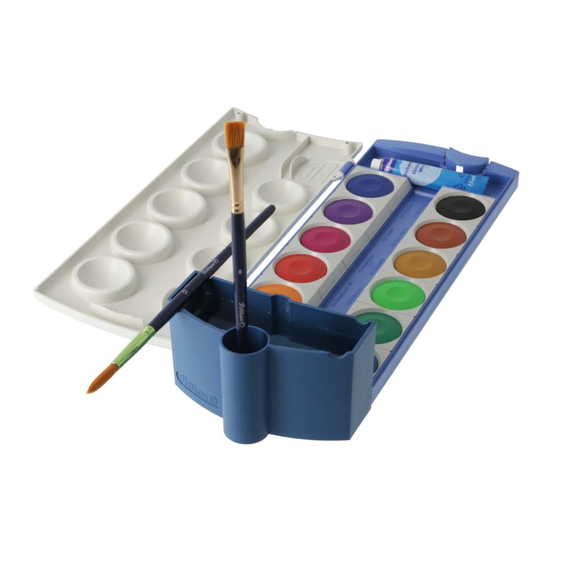 Pelikan Bac à eau eco pour boîte de peinture K12, bleu